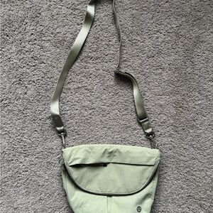 Pale Green Lululemon Festival Bag